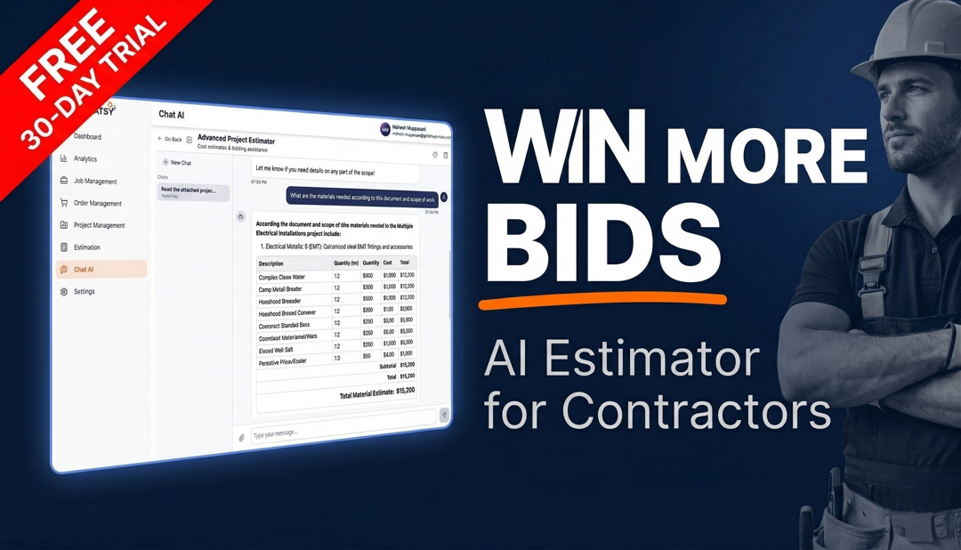 General contractor managing projects with GATSY construction management software